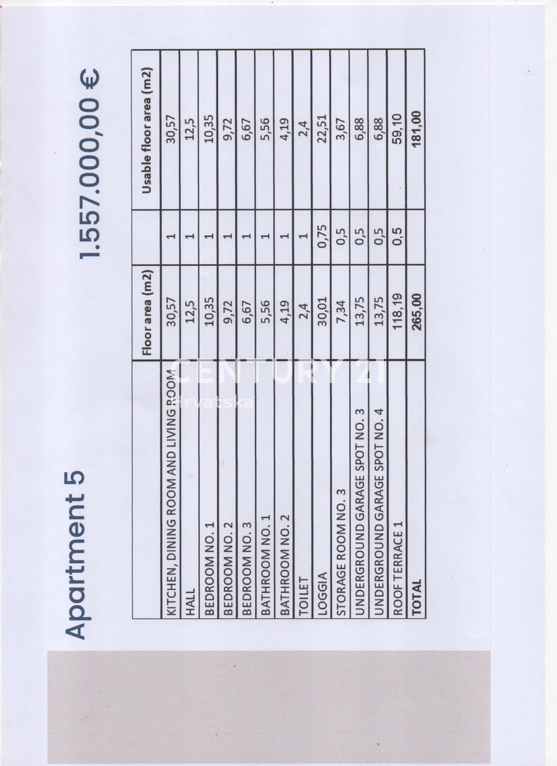 ZADAR, DIKLO, 1 FILA DAL MARE, NUOVA COSTRUZIONE DI LUSSO, 152,85 m2