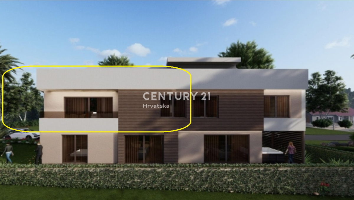 Biograd na Moru - appartamento di lusso con due camere da letto al primo piano