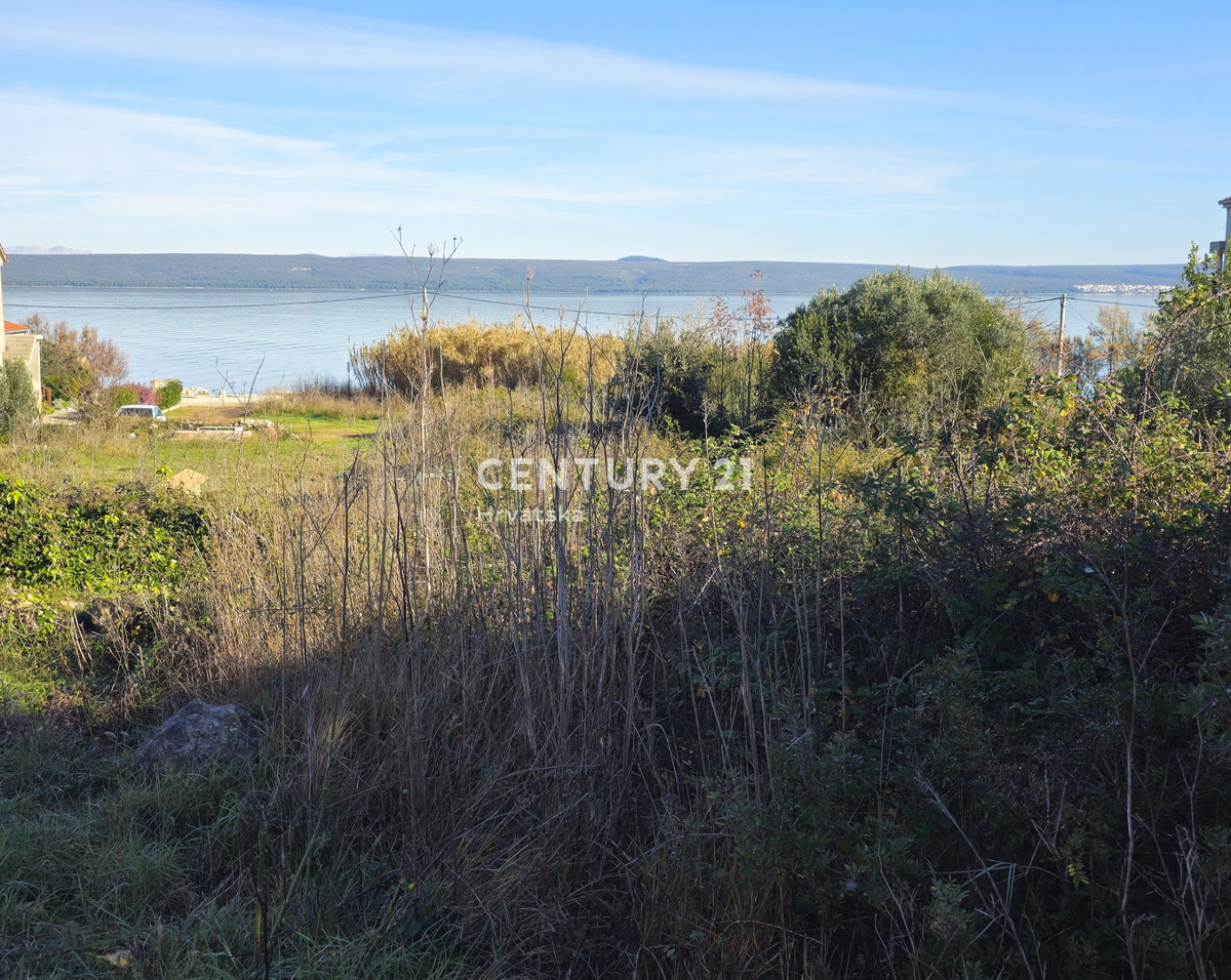 Pašman, Banj, terreno edificabile, prima fila sul mare, superficie 1760 m2