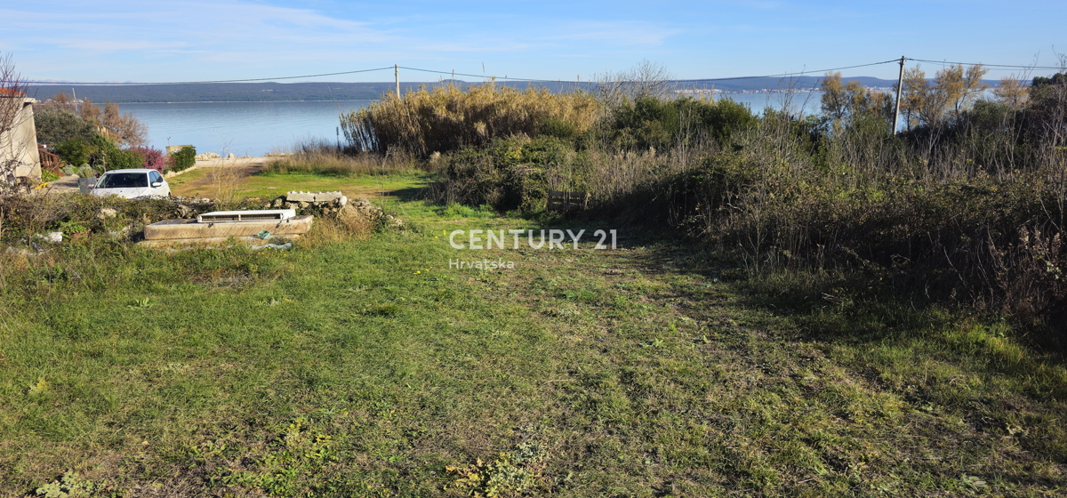 Pašman, Banj, terreno edificabile, prima fila sul mare, superficie 1760 m2