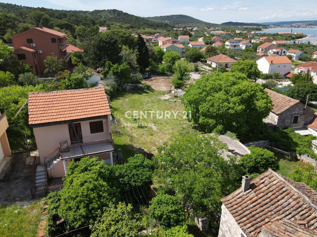 Pašman, Kraj, terreno edificabile con permesso di costruzione per un edificio residenziale con piscina