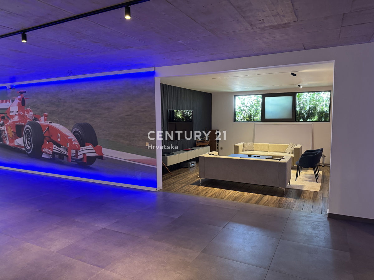 Pašman, Tkon, fronte mare, villa di lusso con piscina, garage e sauna