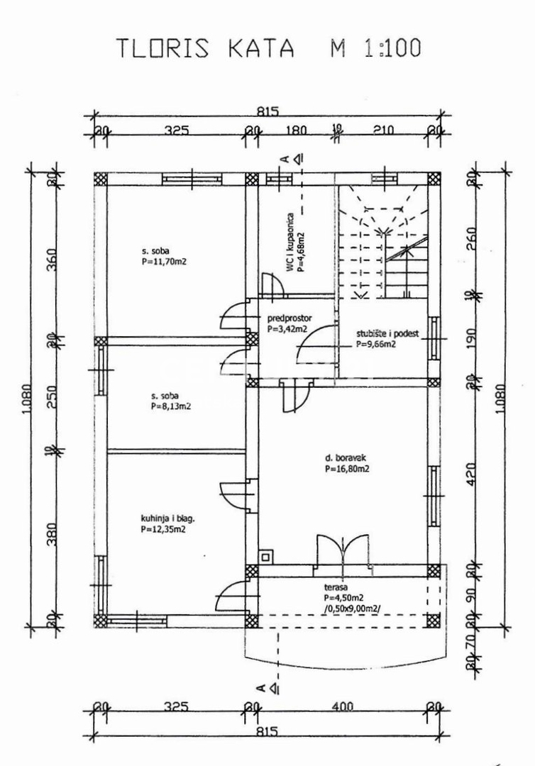 Sveti Filip i Jakov, appartamento di 78 m2 con splendida vista sul mare e sulle isole