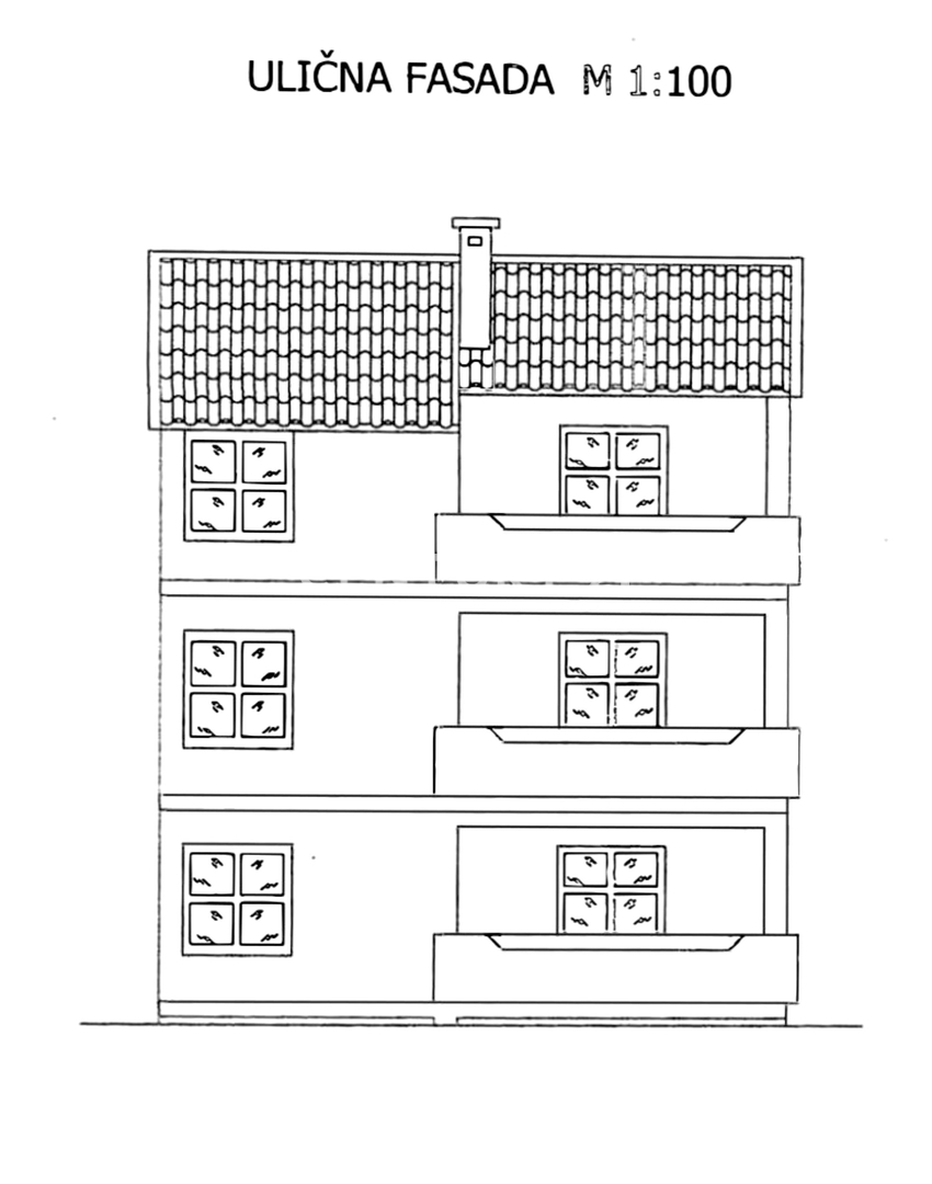 Sveti Filip i Jakov, appartamento di 78 m2 con splendida vista sul mare e sulle isole
