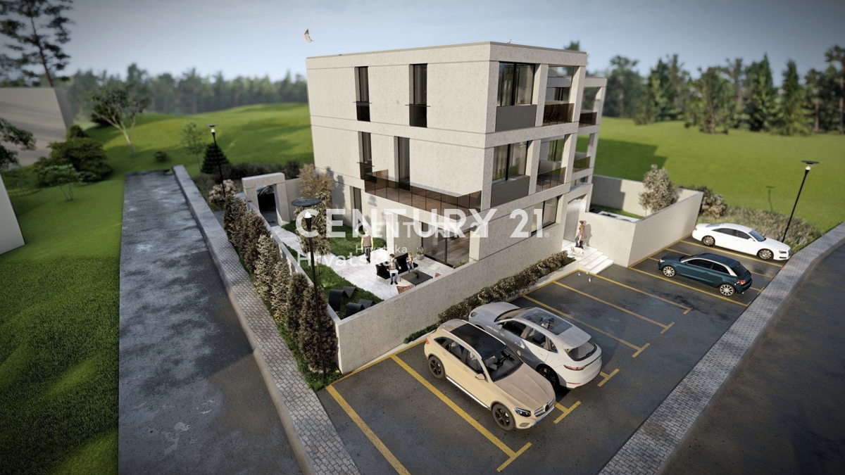 ZADAR, BILI BRIG, NUOVA COSTRUZIONE DI LUSSO, 3,5 VANI-110 m2, PIANO TERRA, GIARDINO