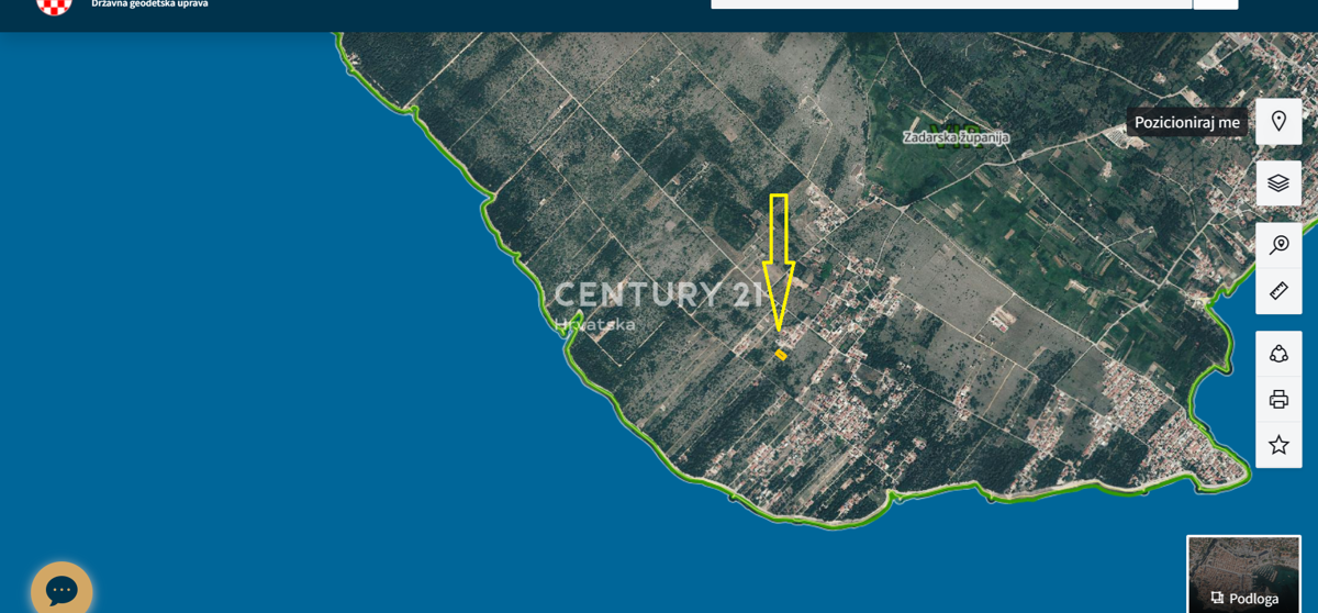 VIR - Zadar - terreno agricolo con potenziale