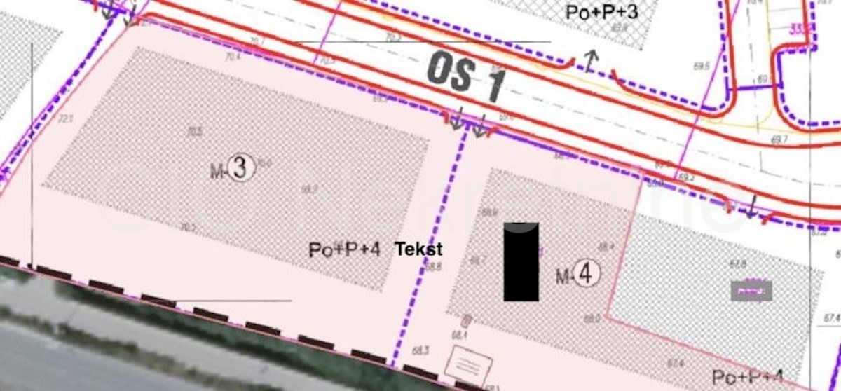 Spalato, terreno edificabile 4.300 m2, in vendita