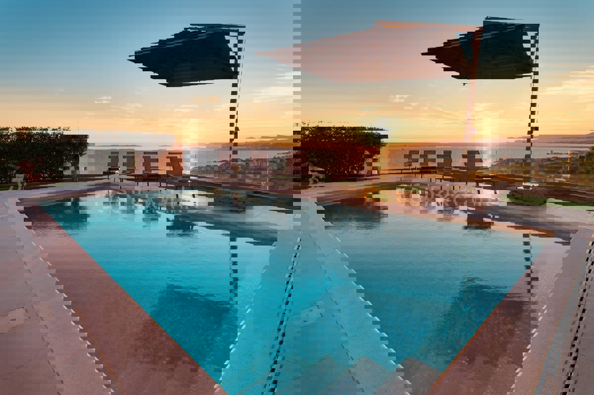 Esclusiva villa di lusso con vista panoramica, Podstrana, in vendita