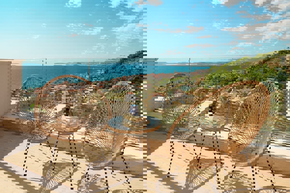 Esclusiva villa di lusso con vista panoramica, Podstrana, in vendita