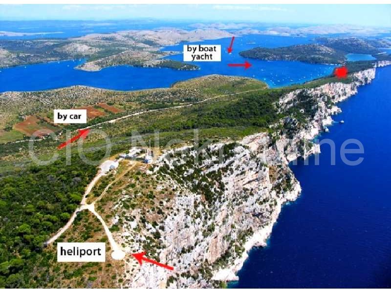 Telašćica, Kornati, Long Island, edificio per uffici per il turismo, le vendite