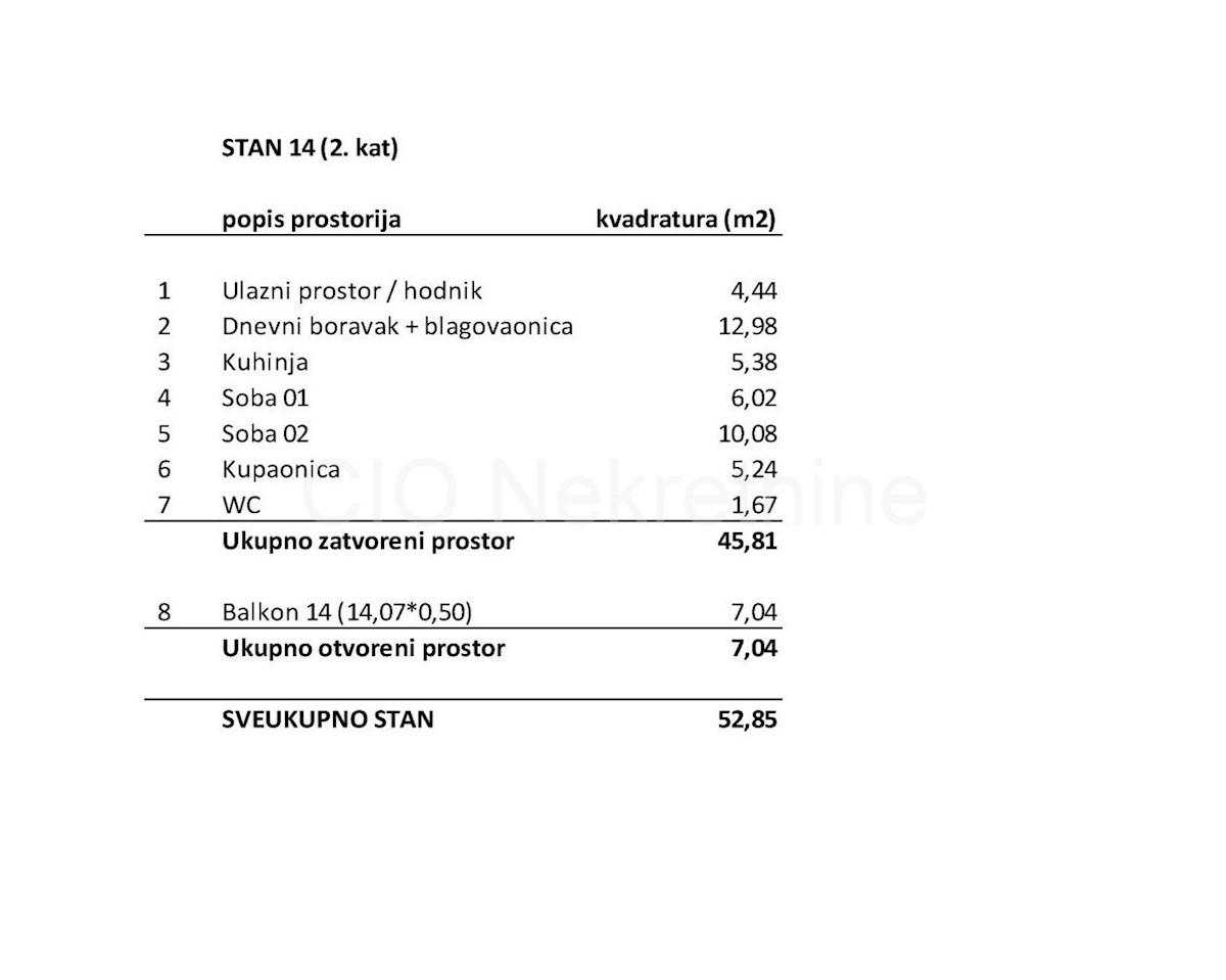 Seget, nuova costruzione, appartamento bilocale con terrazzo, in vendita