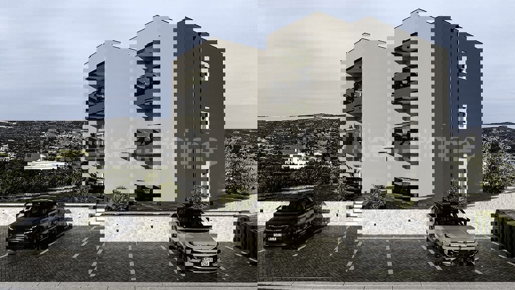 Rogoznica, nuovo edificio, appartamento di 1,5 locali, 43 m2, 1° piano