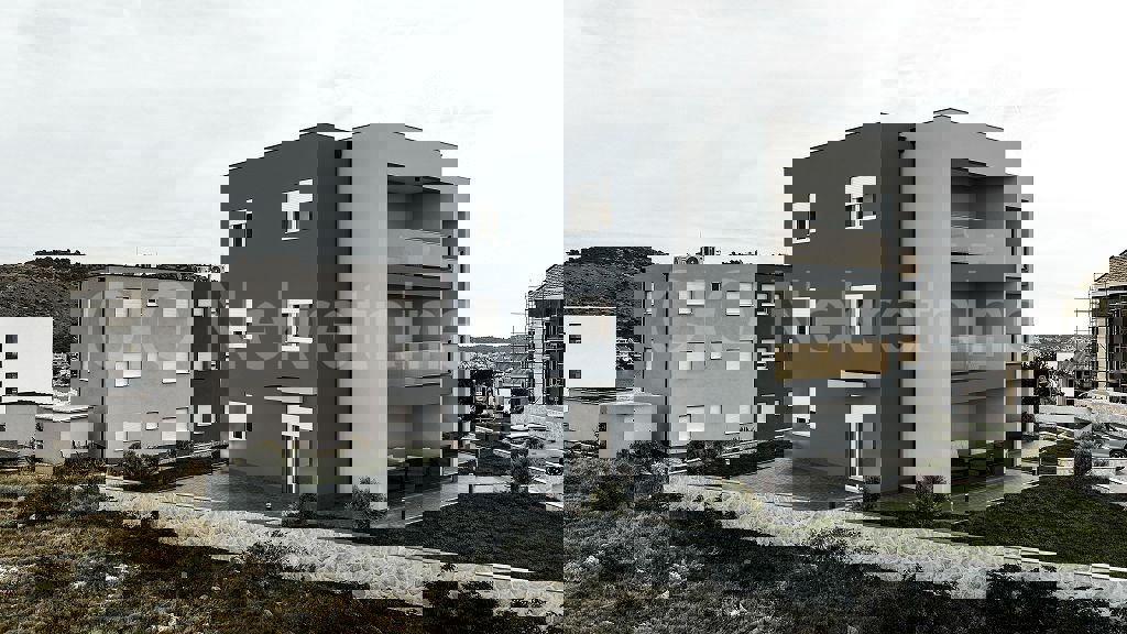 Rogoznica, nuovo edificio, appartamento di 1,5 locali, 43 m2, 1° piano