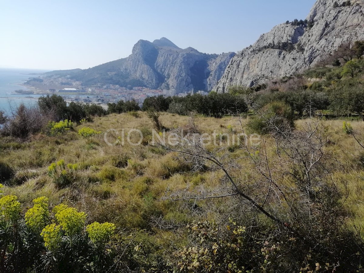 Omis, Terreno edificabile, vista panoramica, vendita