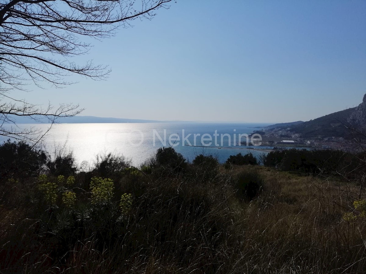 Omis, Terreno edificabile, vista panoramica, vendita