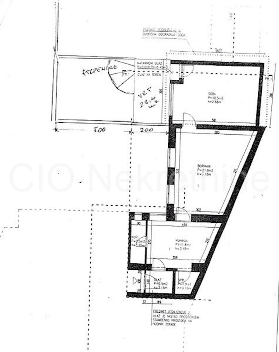 Zagabria, Centro, appartamento con una camera da letto 59 m2, in vendita