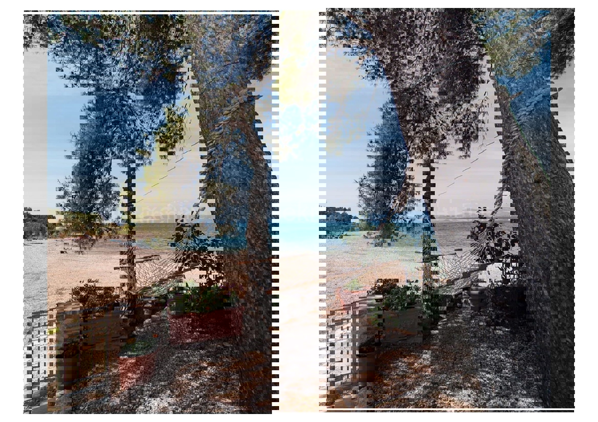 Brač, Mirca, villa con piscina, prima fila sul mare, in vendita