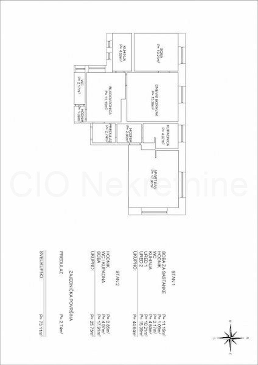 Spalato, Città, appartamento trilocale, in vendita