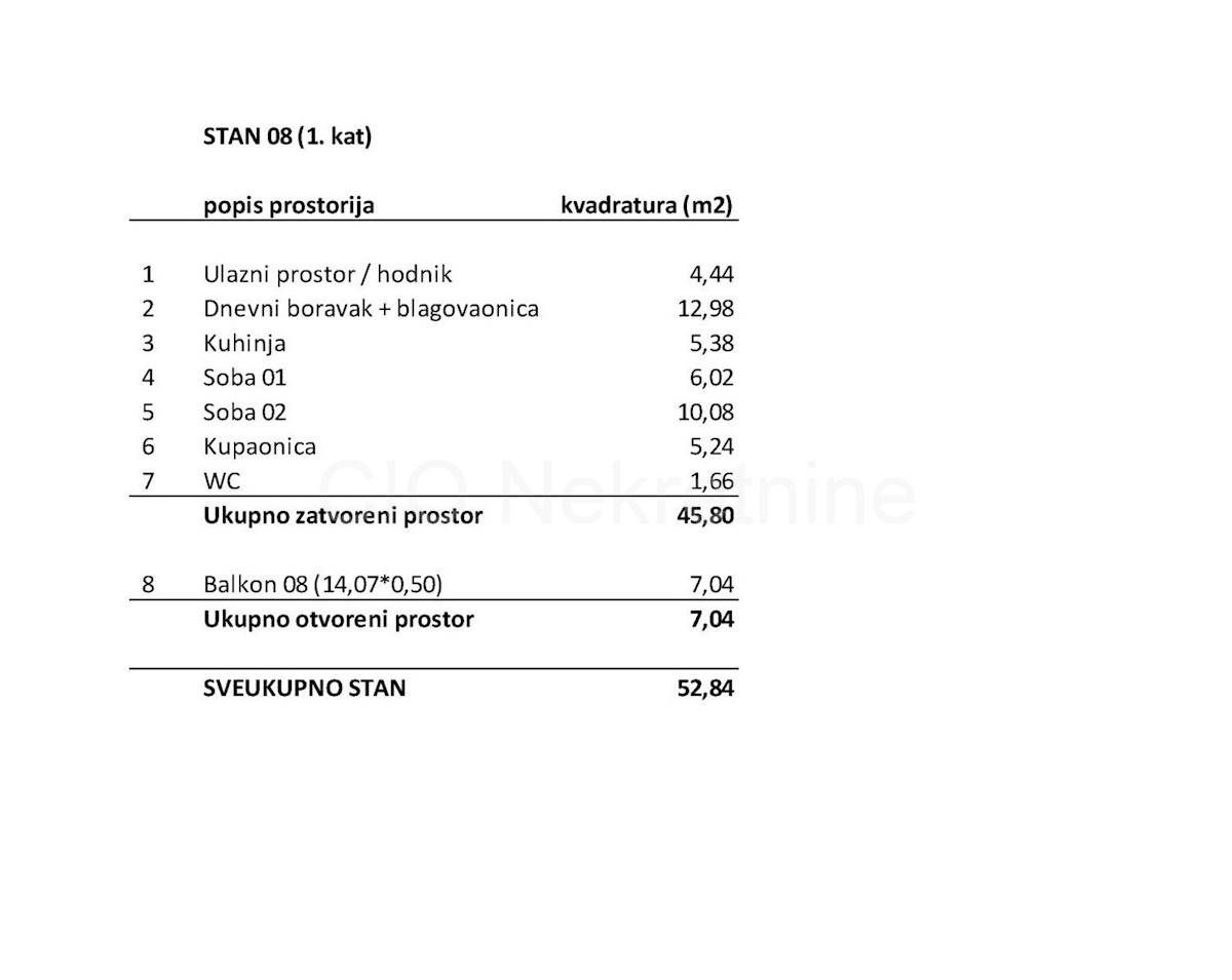 Seget, nuova costruzione, appartamento bilocale con terrazzo, in vendita