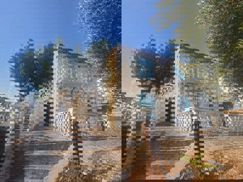 Šolta, Rogač, casa indipendente in pietra con vista mare