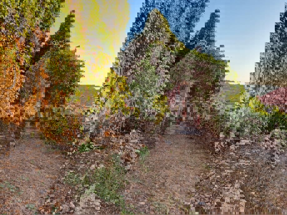 Brač, Nerežišća, casa in rovina con garage, in vendita