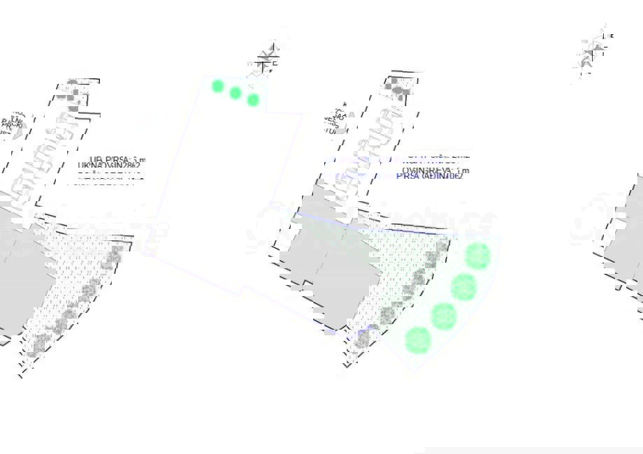 Brač, Nerežišća, casa in rovina con garage, in vendita