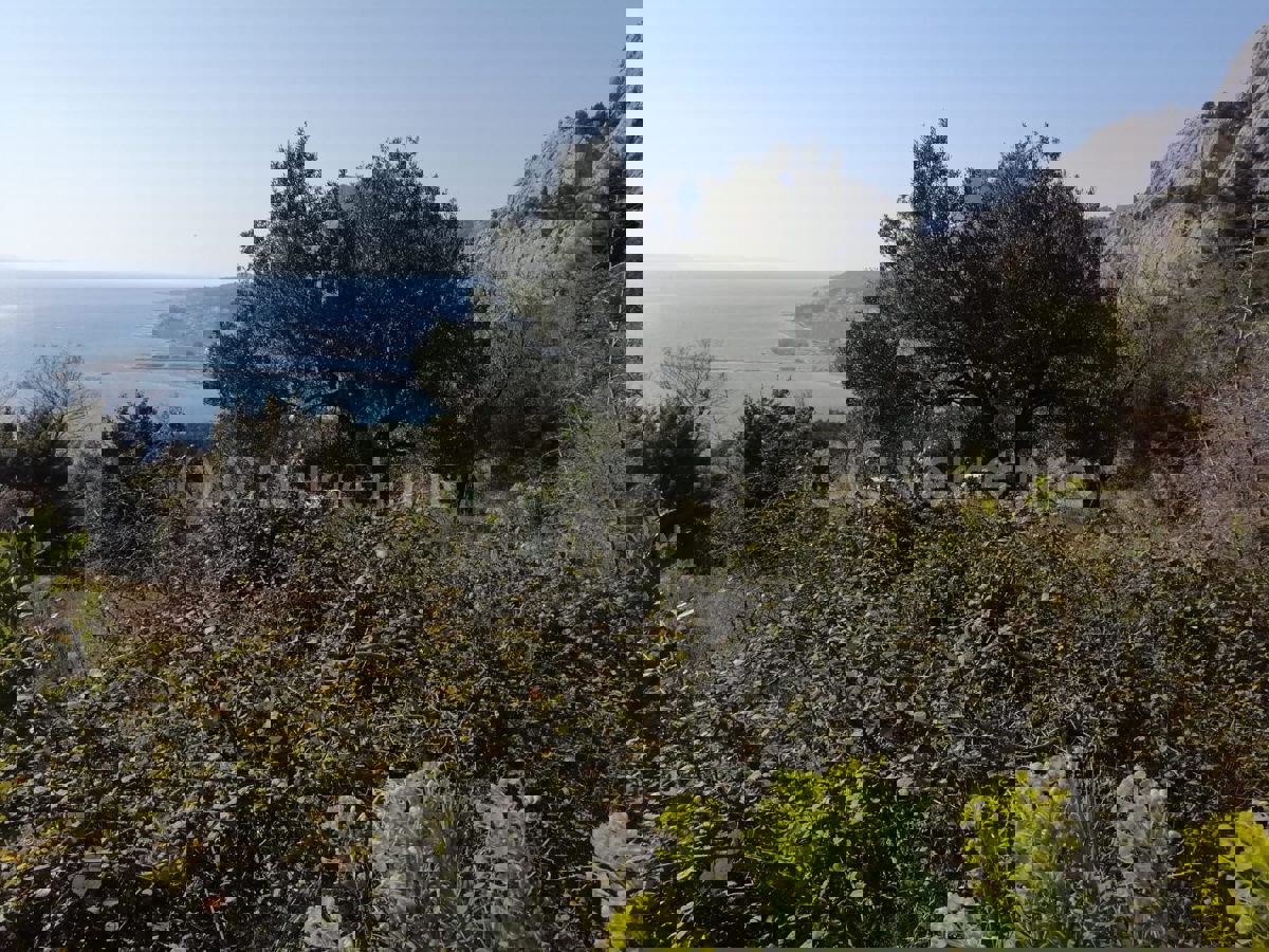 Omiš, Borak, Terreno edificabile 621 m2, Panorama, In vendita