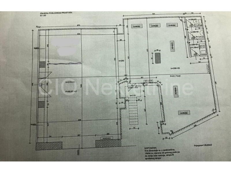 Spalato, centro, spazio commerciale, vendita