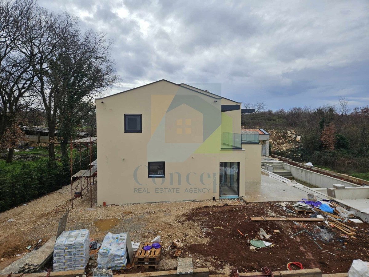 Poreč, dintorni, Splendida villa di lusso con piscina e vista mare