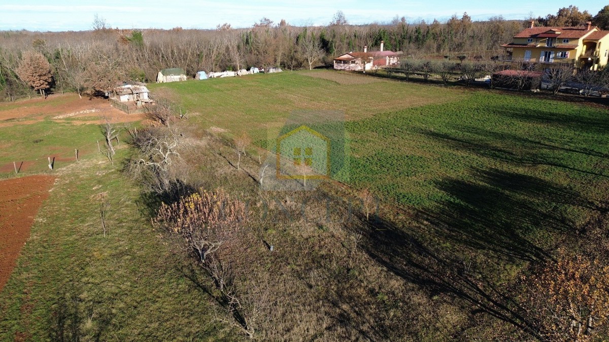 Poreč, dintorni, Terreno edificabile in una bella posizione, 15 km dal mare