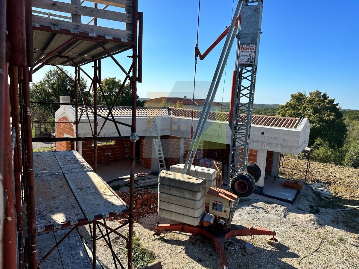 Motovun, surroundings, Designer villa with pool and sea view