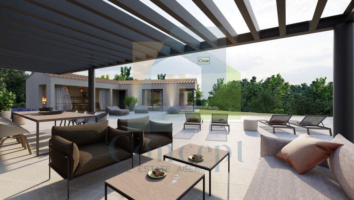 Motovun, surroundings, Designer villa with pool and sea view