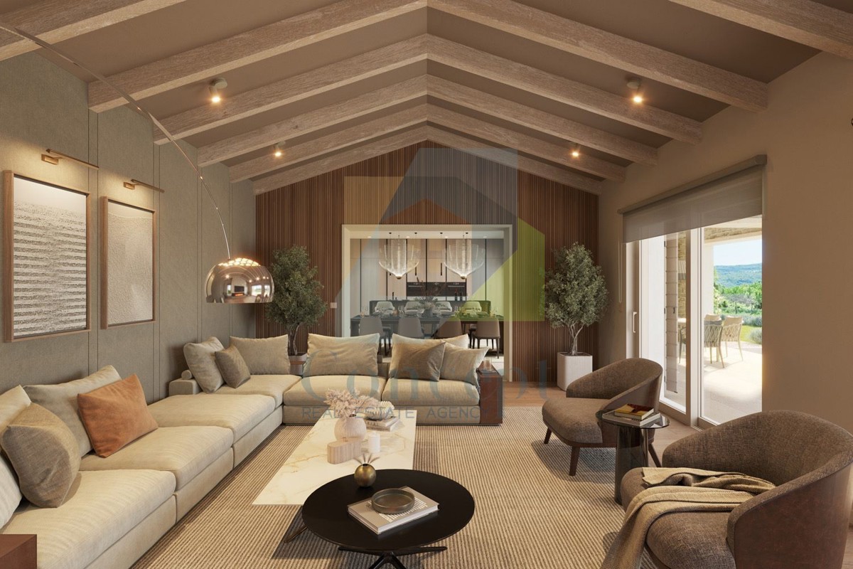 Grožnjan, dintorni, Villa imponente con ascensore e vista panoramica sul mare e sulla natura