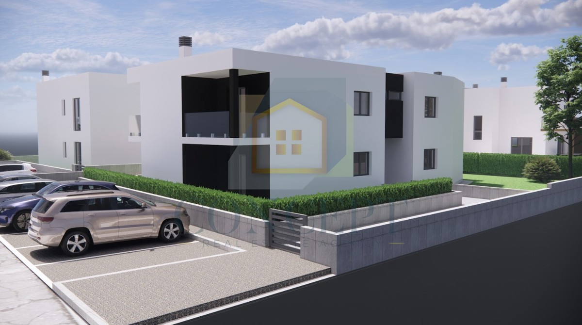 Poreč, zona circostante, Appartamento al pianterreno con giardino in ottima posizione, 1,5 km dal mare