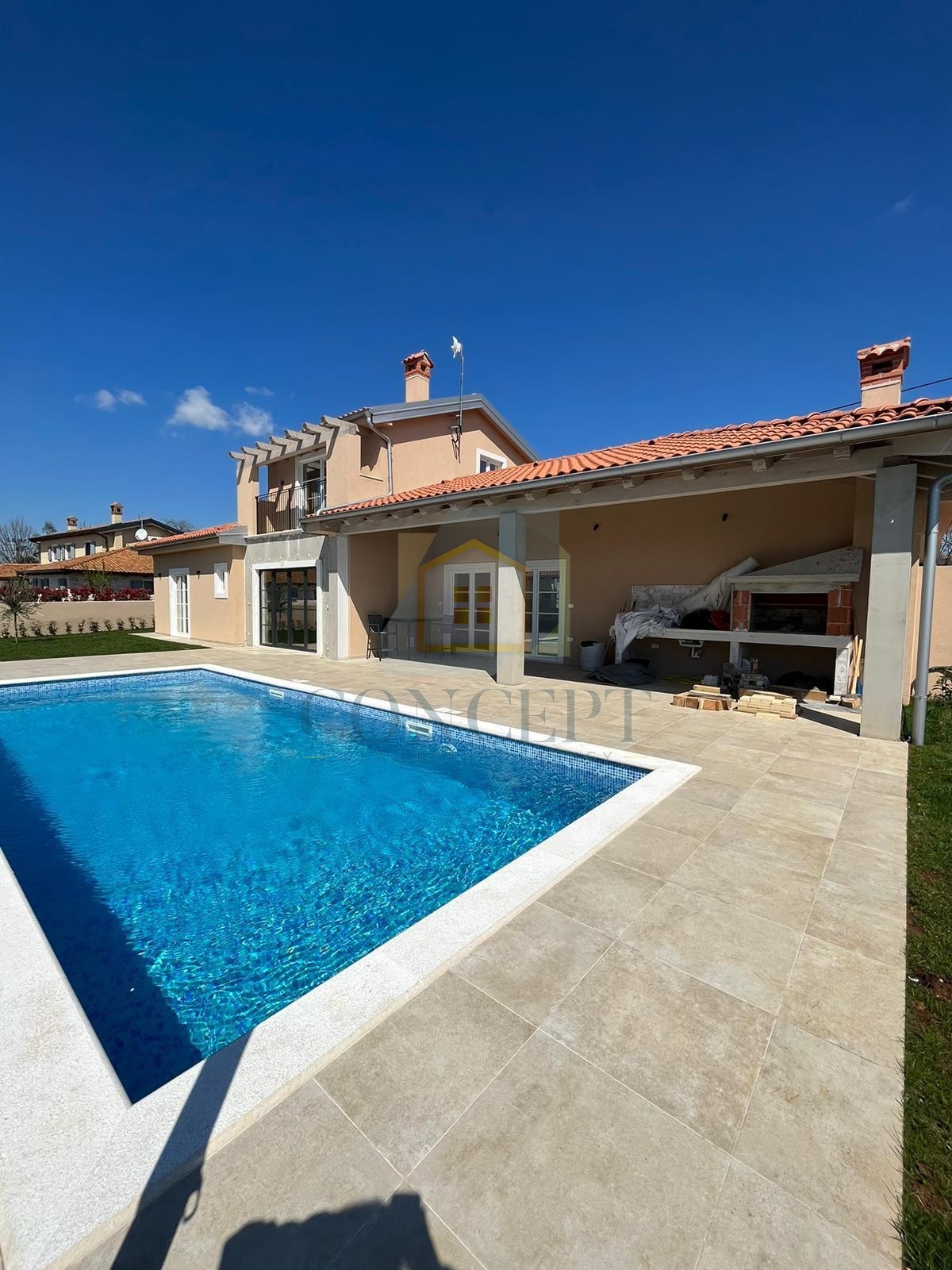 Rovigno, Kanfanar, dintorni, Casa indipendente con piscina e appartamento studio aggiuntivo, a 20 km dal mare