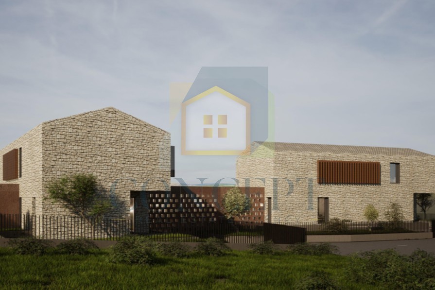 Poreč, Vižinada, dintorni, Progetto per la costruzione di 2 ville di lusso, 12 km dal mare