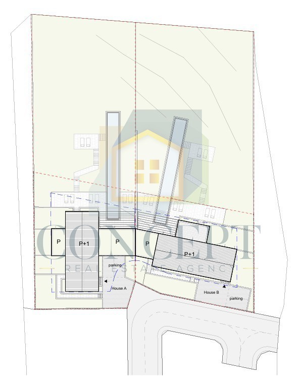 Poreč, Vižinada, dintorni, Progetto per la costruzione di 2 ville di lusso, 12 km dal mare