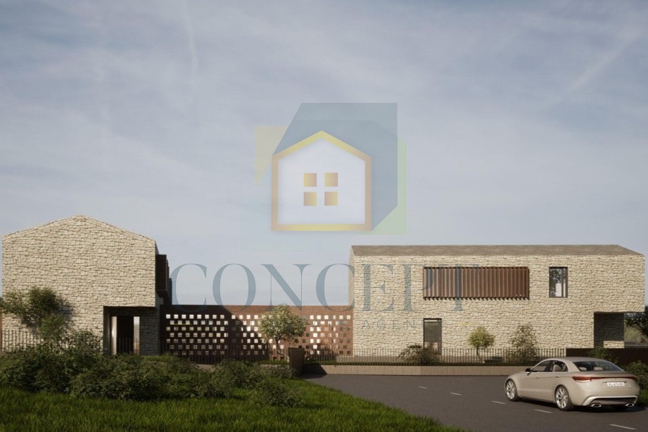 Poreč, Vižinada, dintorni, Progetto per la costruzione di 2 ville di lusso, 12 km dal mare