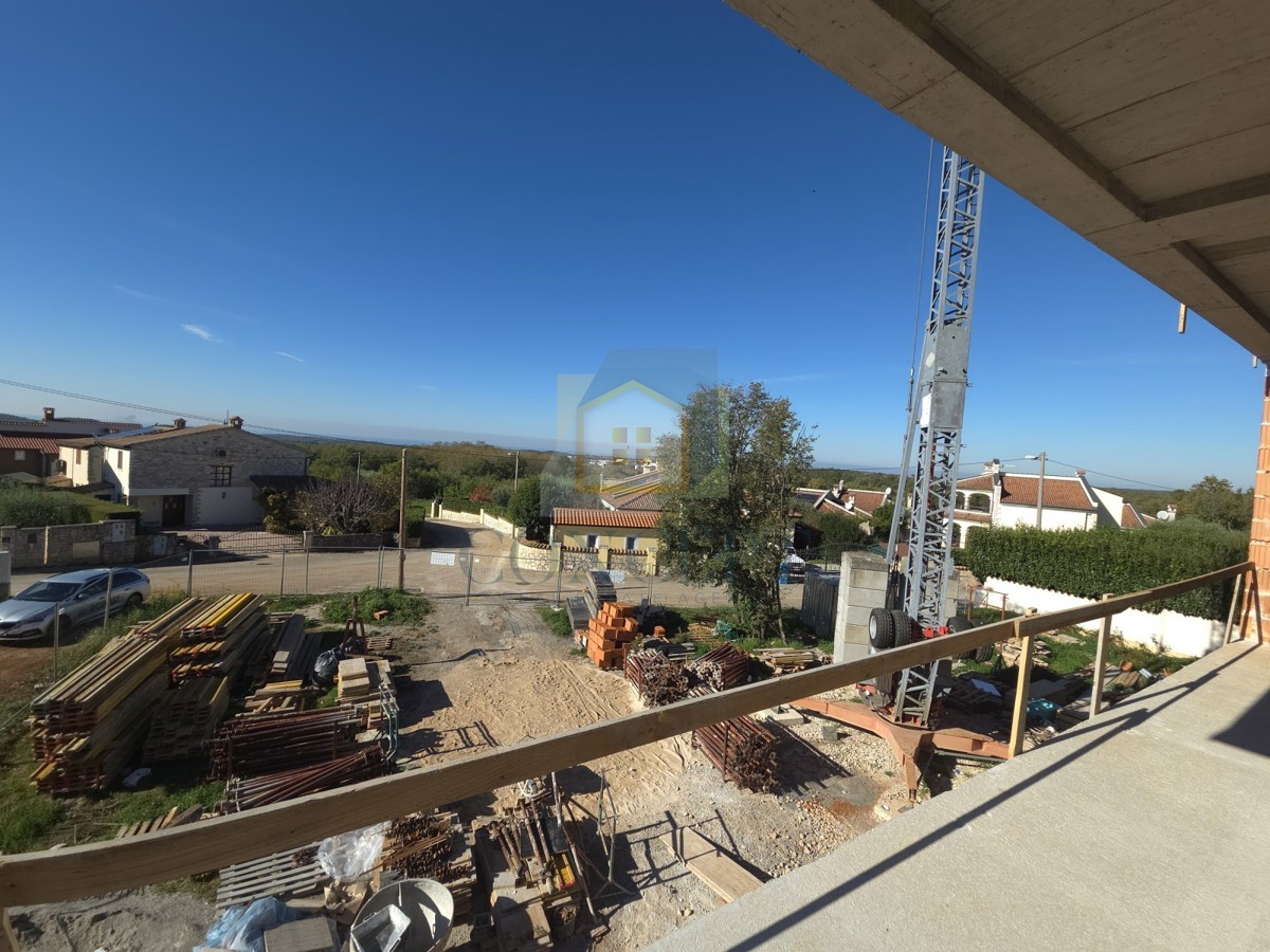 Poreč, dintorni, Appartamento al 2° piano di un edificio con ascensore e vista mare, a 7 km dal mare