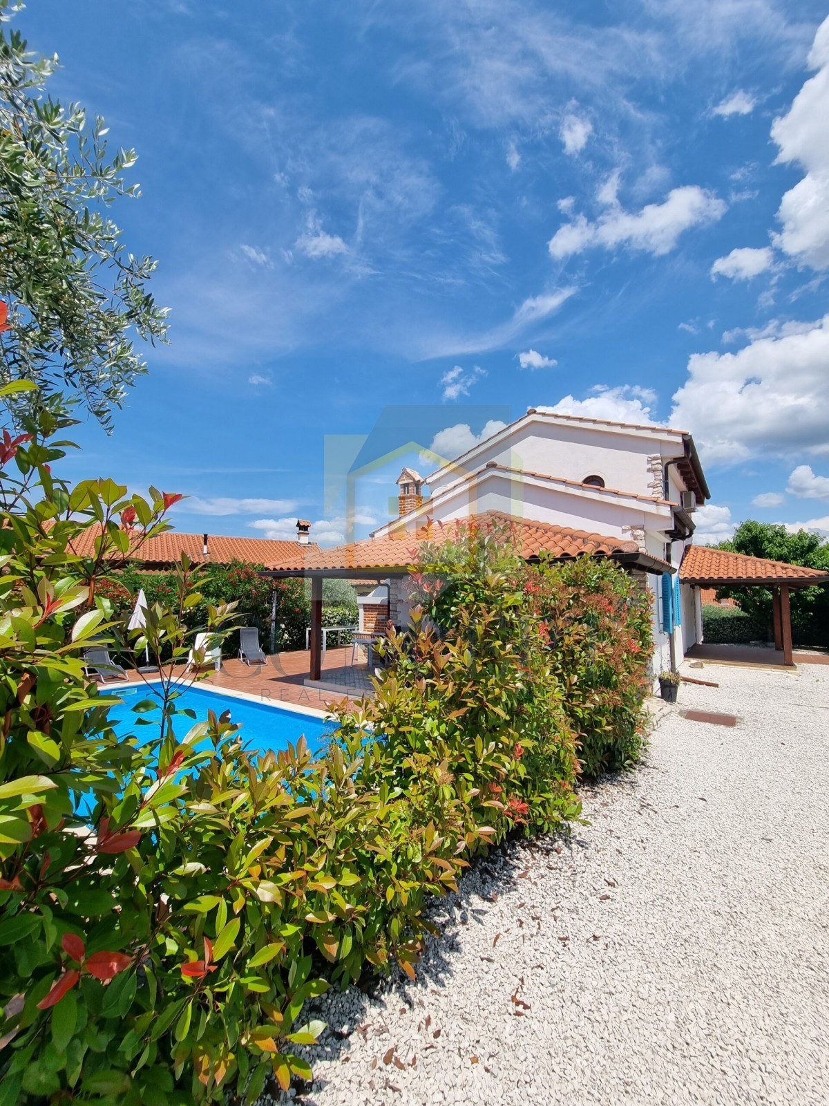 Poreč, dintorni, Casa indipendente con piscina in posizione tranquilla, 12 km dal mare