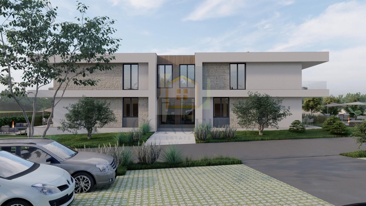 Rovinj, dintorni, Appartamento al piano terra con giardino, 10 km dal mare