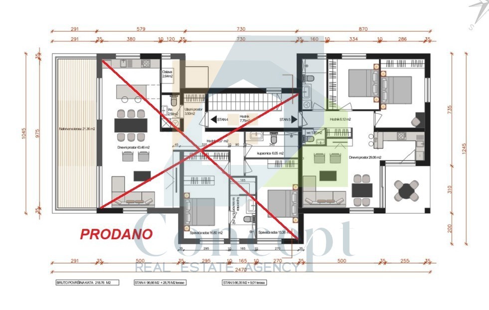 Poreč, dintorni, Appartamento di lusso al 1° piano, a 4 km dal mare