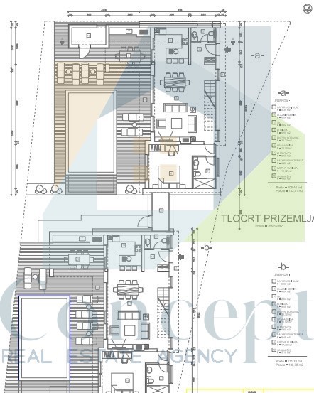 Poreč e dintorni, Lussuosa casa bifamiliare con vista mare, a 10 km dal mare