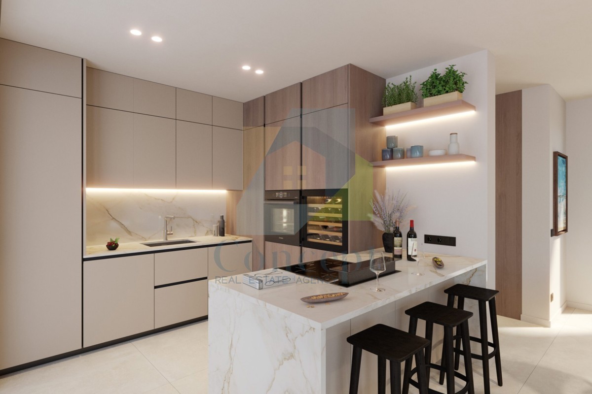 Poreč e dintorni, Lussuosa casa bifamiliare con vista mare, a 10 km dal mare