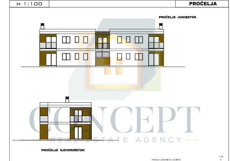 Poreč, zona circostante, Appartamento al 1° piano in ottima posizione, 1,5 km dal mare