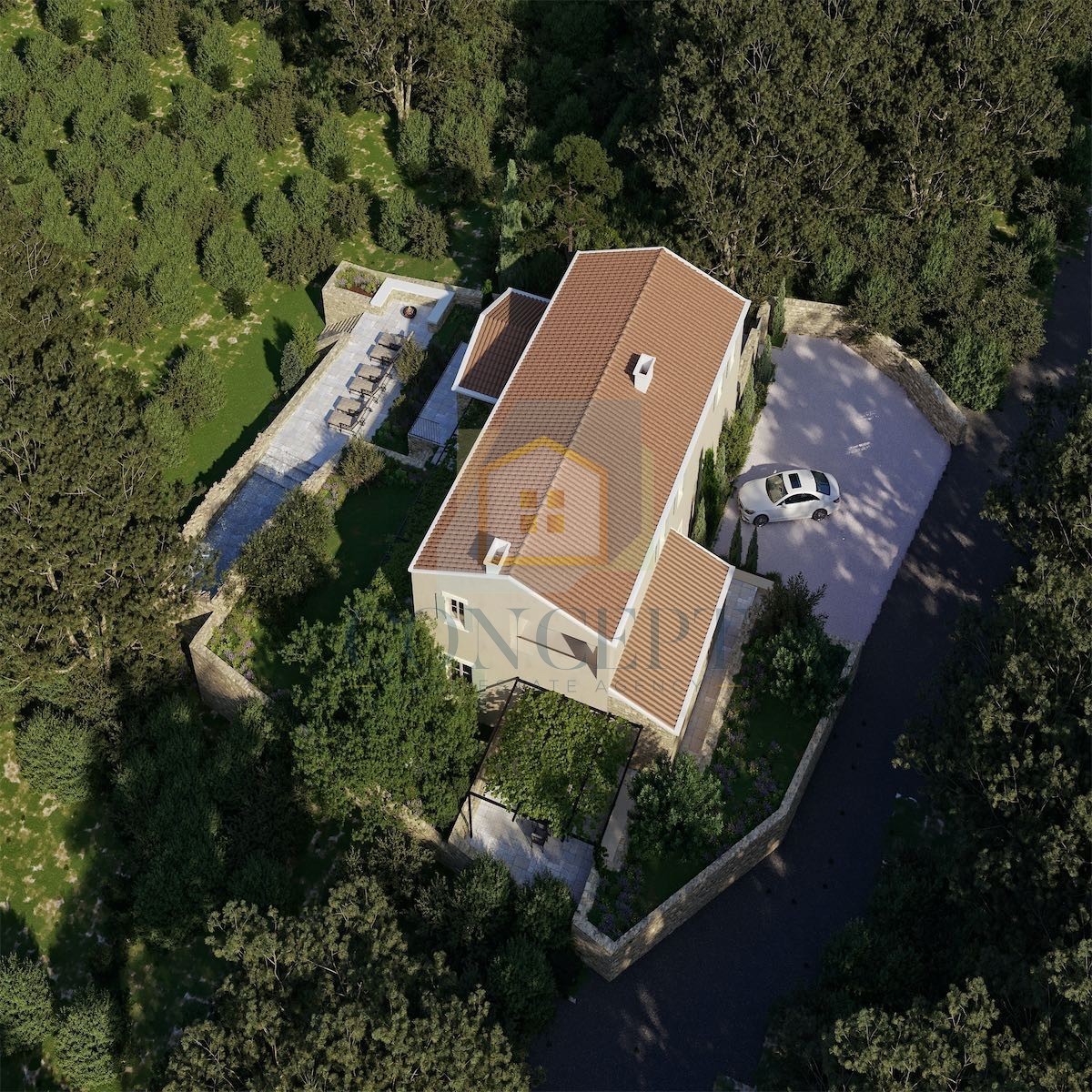 Novigrad, dintorni, Elegante villa di lusso in posizione splendida, a 9 km dal mare