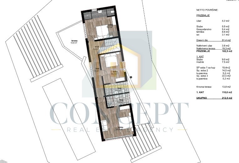 Poreč, dintorni, Moderna villa con piscina in posizione tranquilla, 16 km dal mare