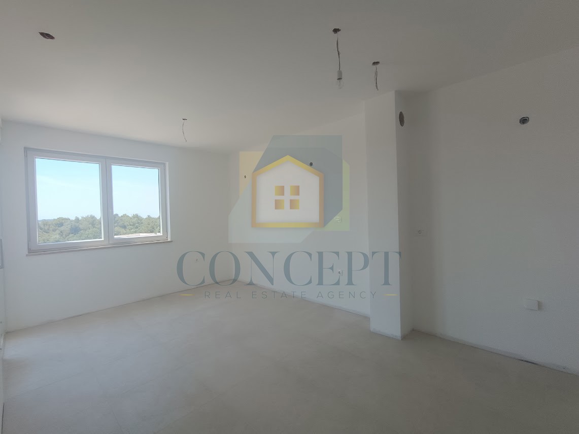 Poreč, dintorni, Appartamento di lusso con terrazza panoramica in nuova costruzione, 1300 m dal mare