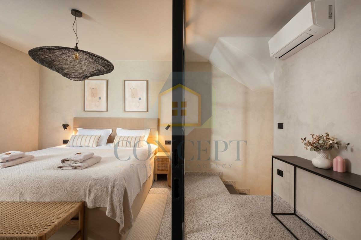 Poreč, Vižinada, Casa in pietra ristrutturata con piscina, 16 km dal mare