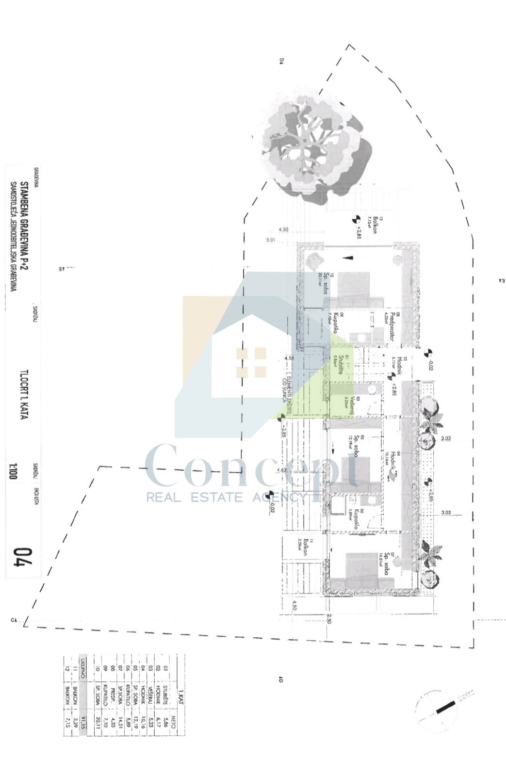 Umag, dintorni, terreno edificabile con permesso di costruzione a 500 m dal mare